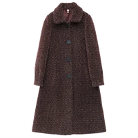 classic coat women woolen coat shaggy coats leisure autumn top women clothing new imitate mink cashmere jacket high quality 1483