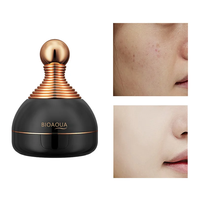 

Breathable Mushroom Head BB Cream Deep Complexion Acne Marks Cover Spots Acne Face Beauty Concealer Liquid Foundation Cosmetics