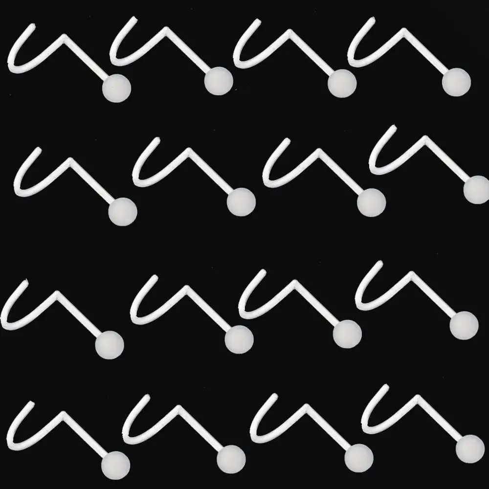 Пистолет 10 шт. акриловые бусины в стиле панк для пирсинга носа украшения губ