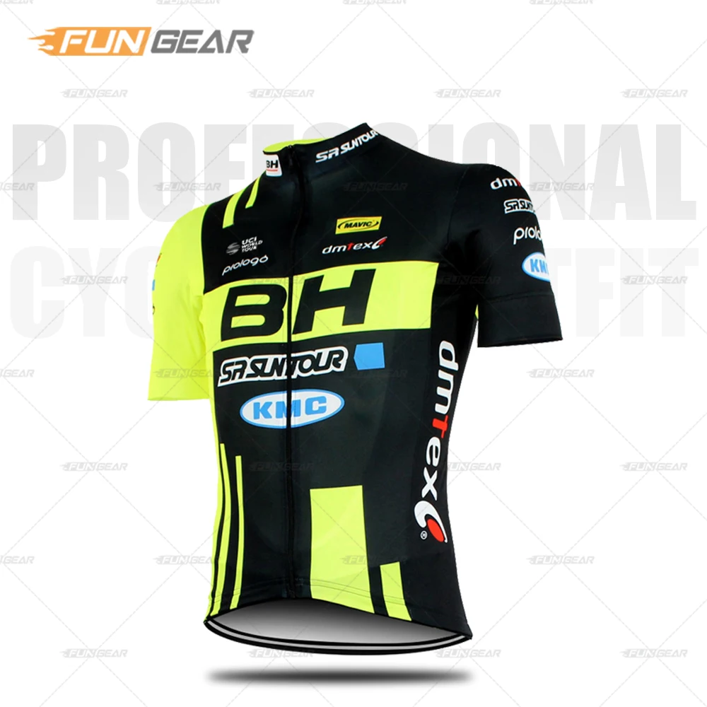 Jersey BH одежда для велоспорта Pro Team, Мужская одежда для велоспорта, Джерси, нагрудник, шорты, набор, Мужская одежда для шоссейного велосипеда, одежда для гонок, быстросохнущая, Ropa Ciclismo, Майо - Цвет: Jersey