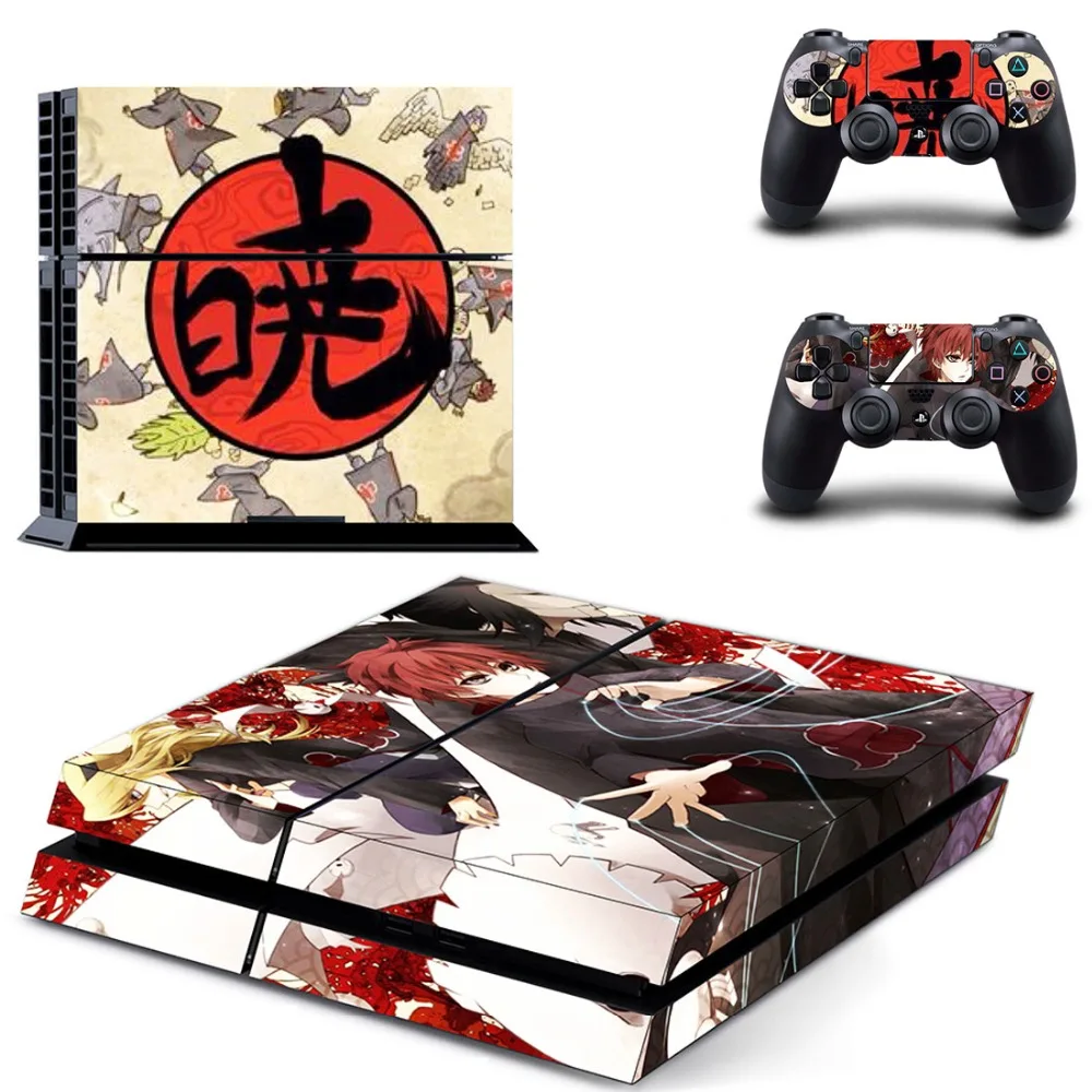 Аниме Наруто для Boruto PS4 кожи наклейка виниловая для sony Playstation 4 консоли и 2 контроллеров PS4 кожи Стикеры