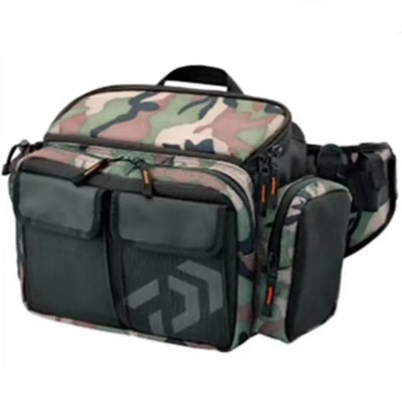 Многофункциональные рыболовные сумки Daiwa Спортивная камуфляжная поясная сумка