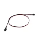 Удлинительный кабель с 2 контактами SM JST, 10 шт., 22AWG, штекер типа Мама-папа, медный провод, светодиодный, жесткий, батарейный блок