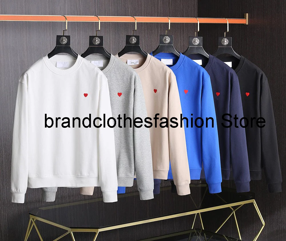 

Autumn Winter French Casual Simple Cotton Warm Pullover Sweate For Men's Women's