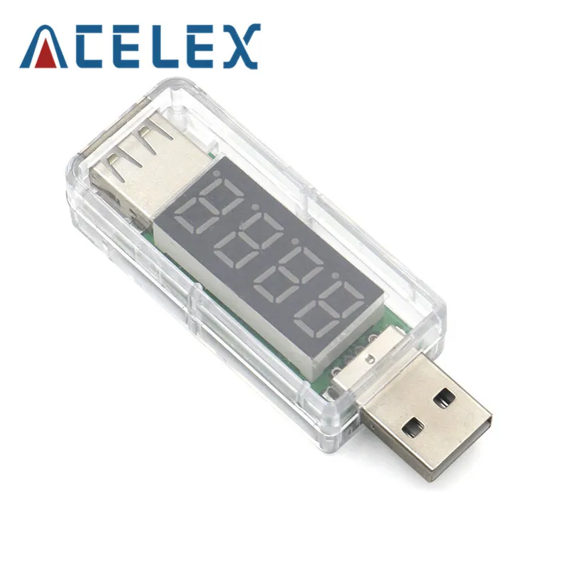 Цифровой USB мобильный мощность зарядки Ток Напряжение тестер метр мини зарядное
