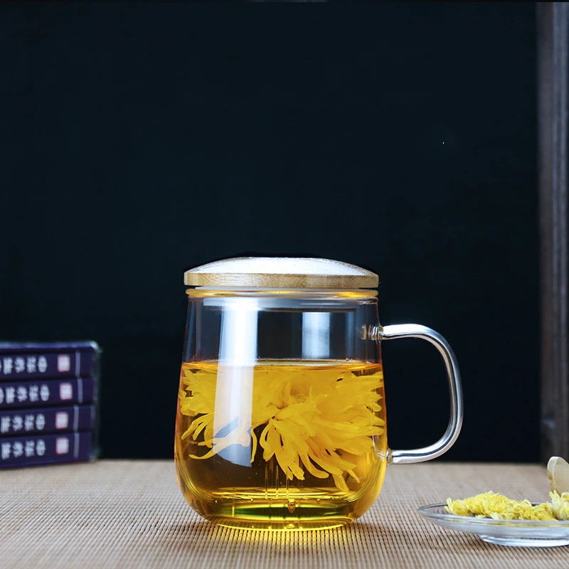 400 мл японский стиль чайная кружка с фильтром большая емкость чашка дома лимонада