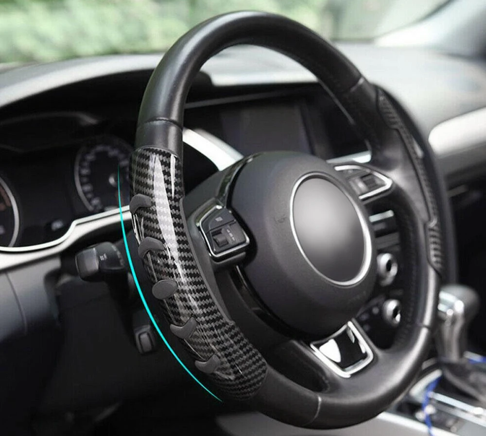 Карбон волокно рулевое колесо Крышка для Honda Pilot CR V четкость Accord вариабельности