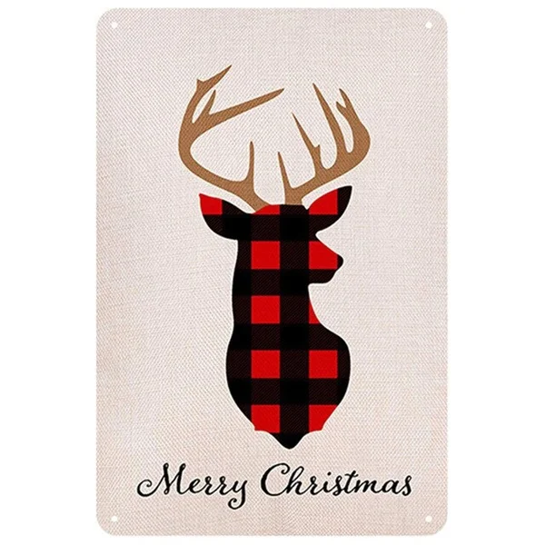 

Deer Plaque Metal Vintage Tin Sign Pin Up Shabby Chic Decor Metal Signs Vintage Bar Decoration Metal Poster Pub Metal Plate