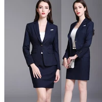 business attire womens suit autumn and winter ol suit small suit skirt tooling ladies suit interview work clothes
