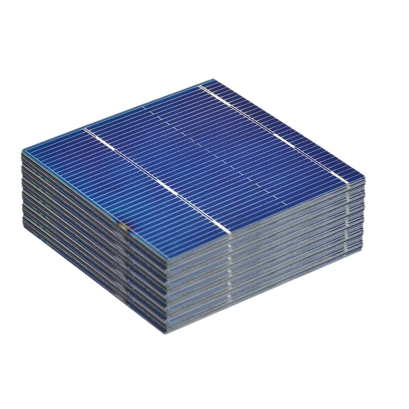 Горячая 100 шт 52x52 мм 0 5 V 43 W солнечная панель Diy Солнечная батарея зарядное