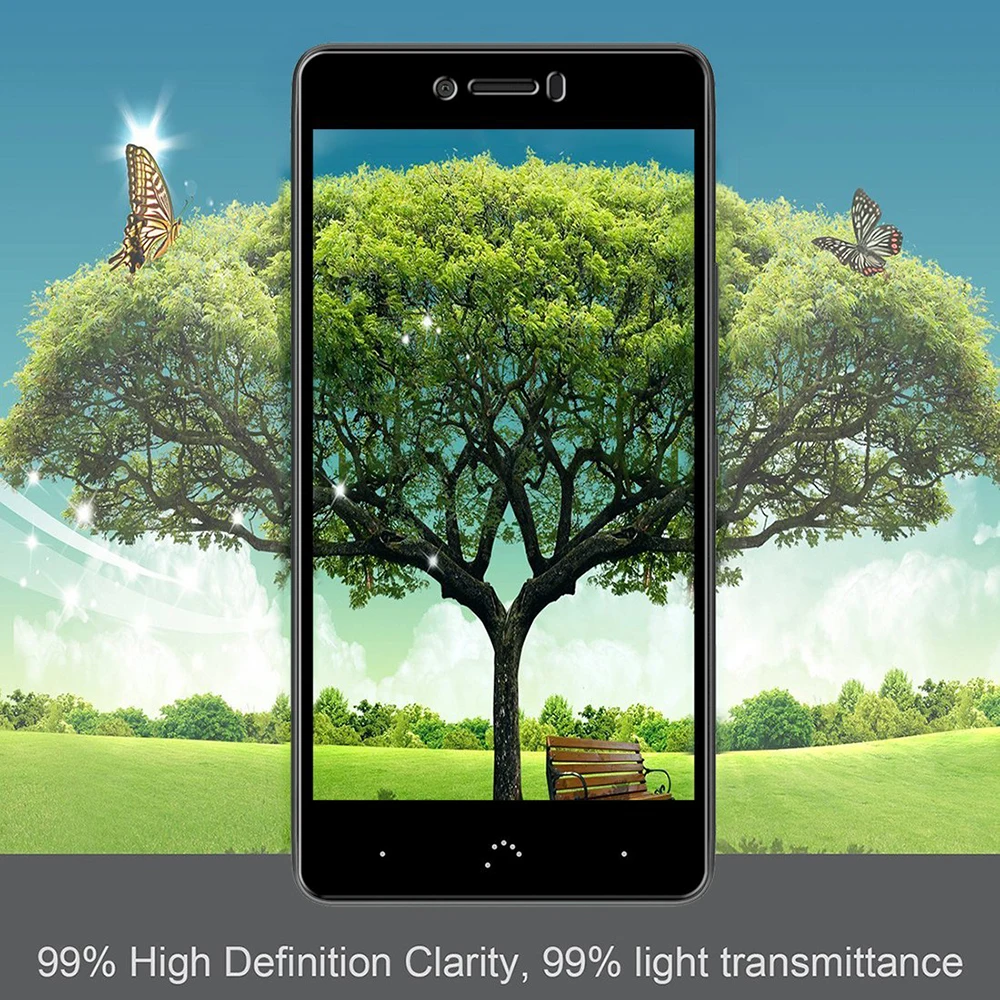 

2.5D Tempered Glass For BQ AQUARIS X5s M5.5 High Quality Protective Film 9H Screen Protector for AQUARIS X x2 x3 x5 Pro x5 Plus