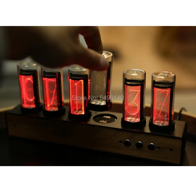 [GIXIE CLOCK] RGB часы трубки с почти светящимся свечением