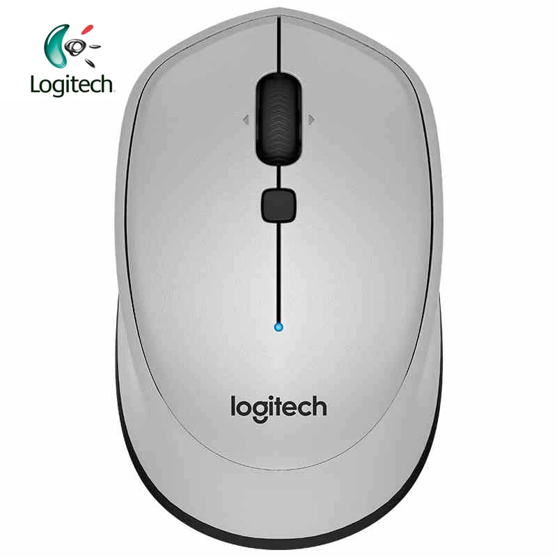 Logitech M336 Беспроводная Bluetooth-совместимая мышь с красочной 1000 точек/дюйм для Windows 7/8/10