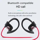 Беспроводные наушники Bluetooth, наушники с микрофоном для режима свободные руки, Спортивная гарнитура с защитой от пота, наушники-вкладыши с супербасами для смартфонов и iphone