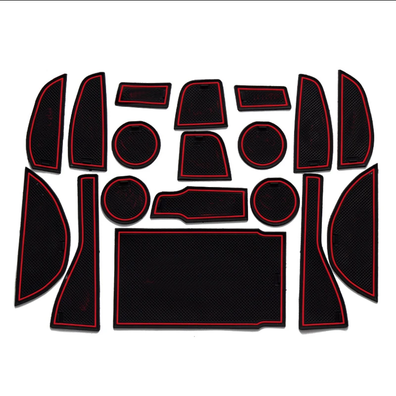 Противоскользящий коврик для разъема ворот резиновые подставки Lexus NX 200T 300 300H AZ10