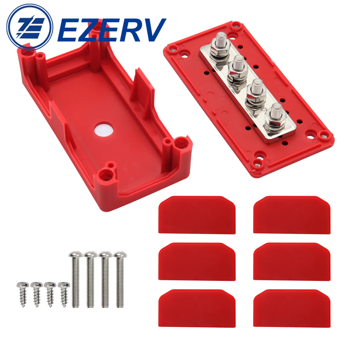 Новый красный чехол для раковины M8 спецификация 300A большой ток 48 В шина лодки