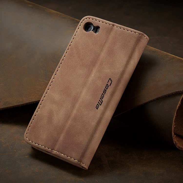 Для iPhone 5 чехол для 5S SE с откидной крышкой кожаный магнитный кошелек телефона