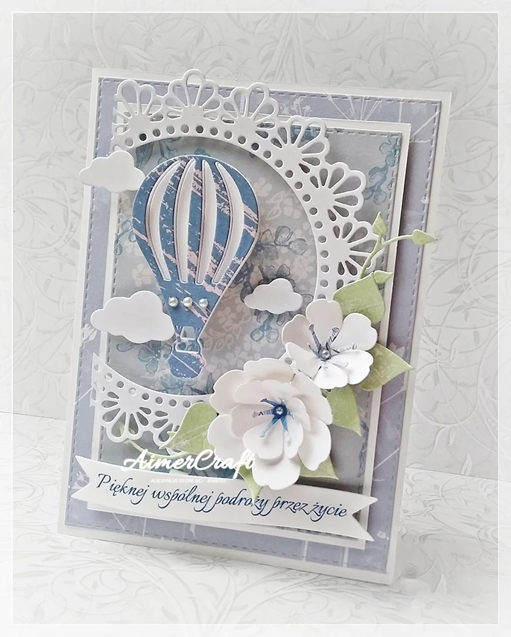 Кружевной круг венок металлические режущие штампы для рукоделия декоративное