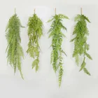 Искусственные растения, папоротник, персидские листья, лоза, ива, цветы из ротанга, гирлянда, подвесное растение для украшения стен дома, сада