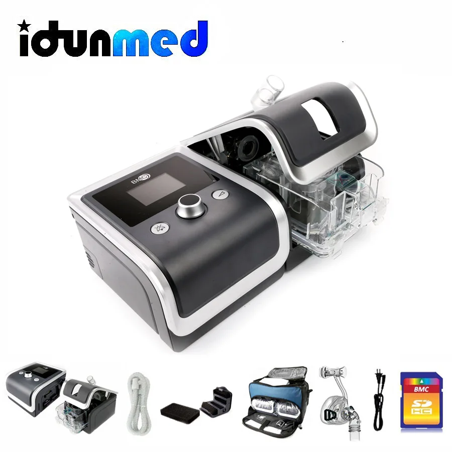 Переносное дыхательное устройство BMC CPAP с респиратором маска на все лицо