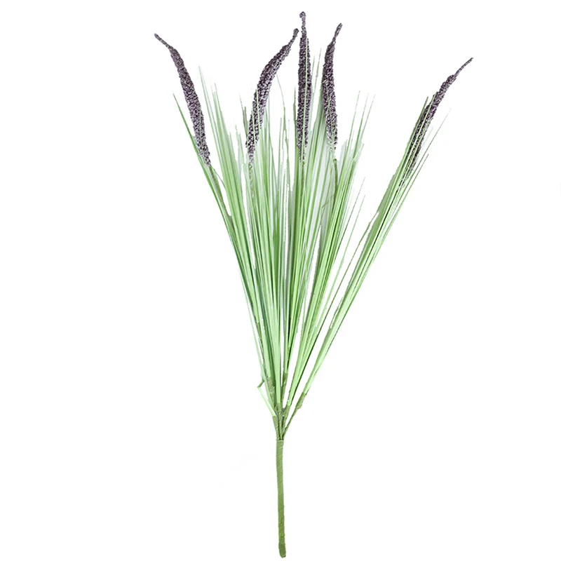 

Artificial Seedling Grass Wheat Plastic Flowers Lavender Bouquet Reed Grass Home Party Wedding Hotel Decoration Wheat Flowers
