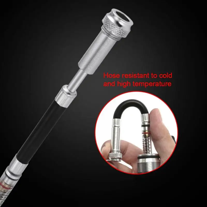 

Aubtec Aluminum Alloy Portable Mini Bike Accessories Bike Hand Pump MTB Mountain Bike Bicycle Air Pump Tire Ball Inflator