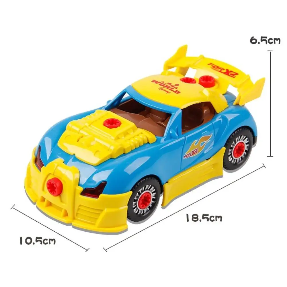 

DIY Detachable Assembly Racing Car Educational Toys Kids Birthday Christmas Gift Puzzle Toys Set