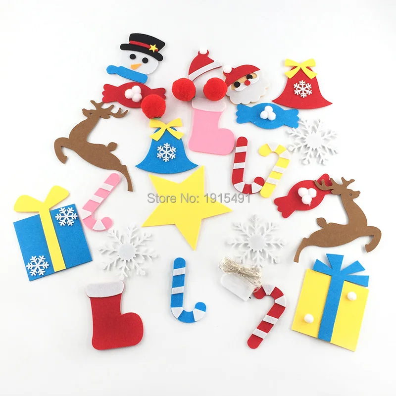 Новогодние подарки войлочные Рождественские елки/Снеговик/лося рождественские