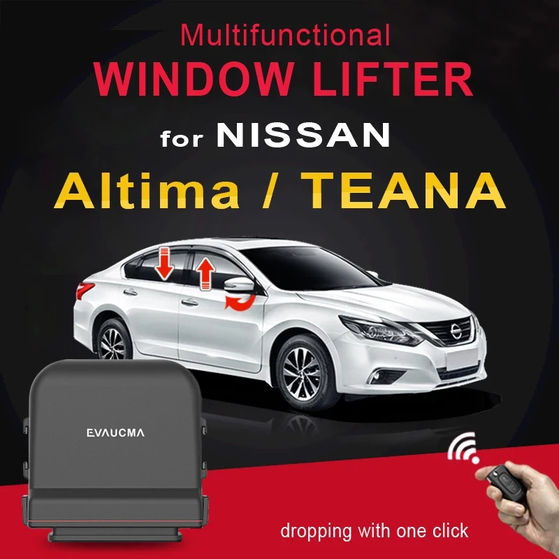 

Автомобильный доводчик окон и складное заднее зеркало для Nissan Altima Teana L33 L34, автомобильные системы сигнализации, автомобильные аксессуары