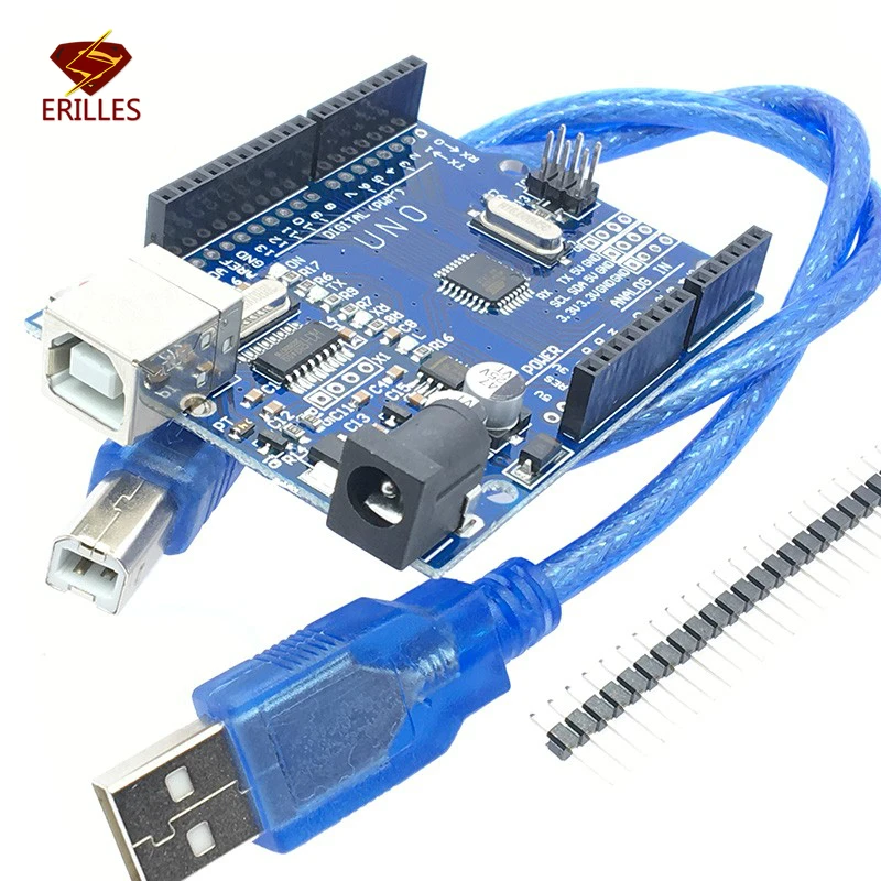 UNO R3 (CH340G) MEGA328P для Arduino макетная плата ATmega328P CH340 CH340G с прямым штырьком|Беспроводные