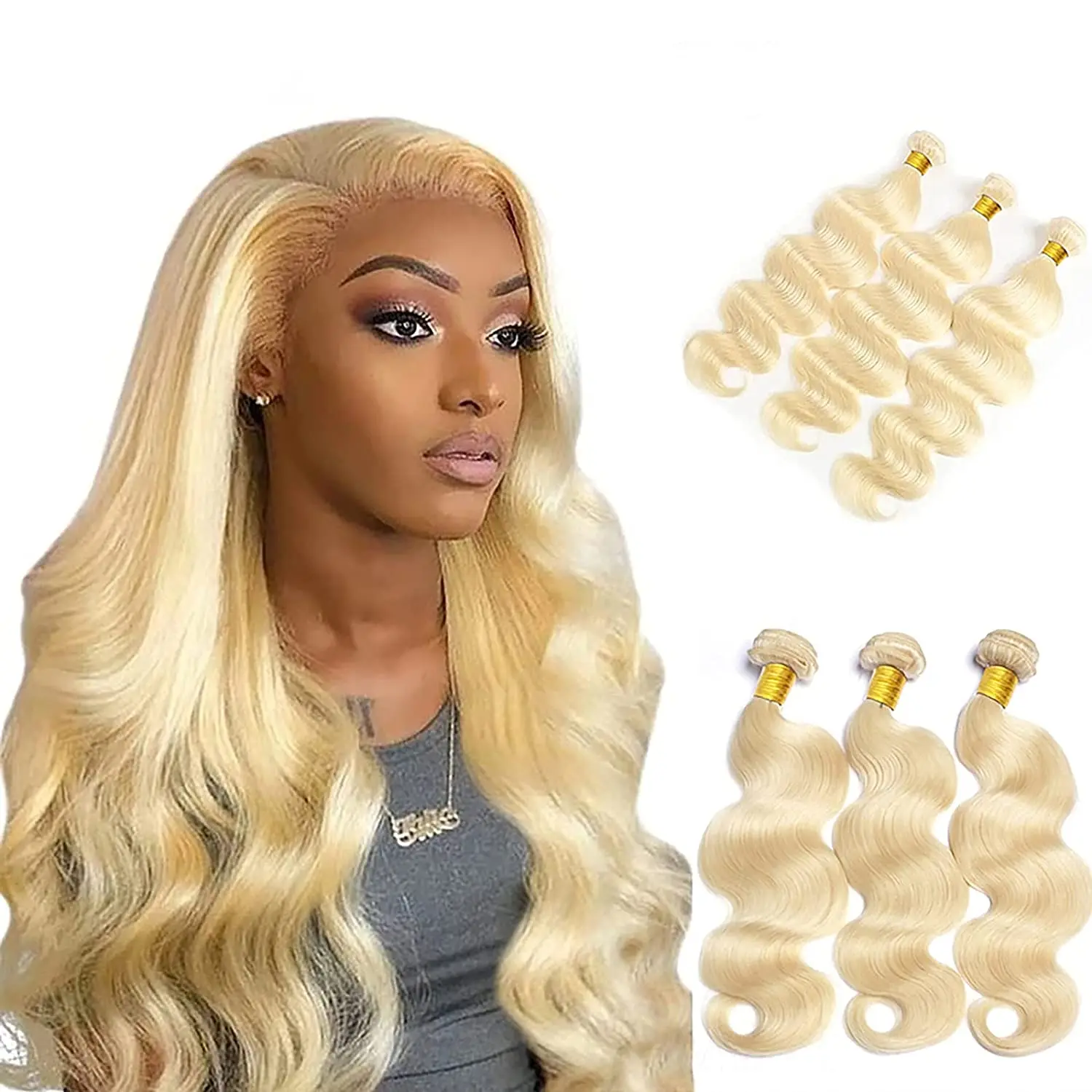 

Wig Female High Temperature Resistant Chemical Fiber Synthetic Curtain Hair Bundle Body Wave Wig Piece Hair Extension Wholesale