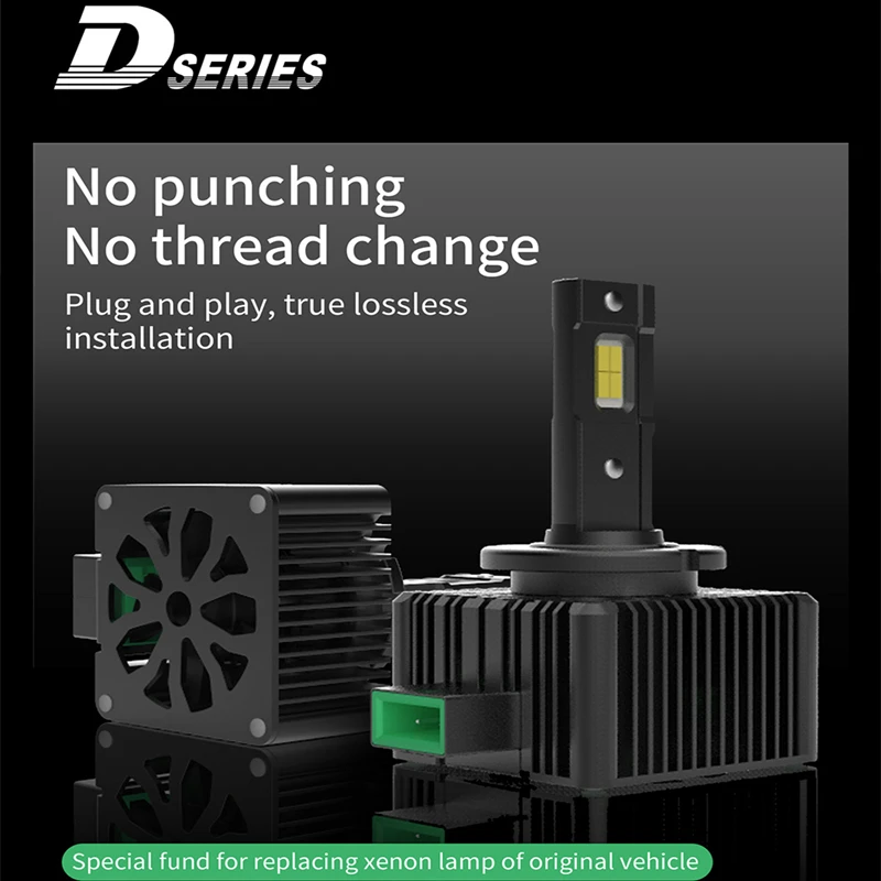 DLAND OWN все в одном D1S D2S D3S D4S D5S D8S светящаяся Автомобильная светильник ная лампа с сеулом 3800 лм 12 В 24 в 45 Вт M30