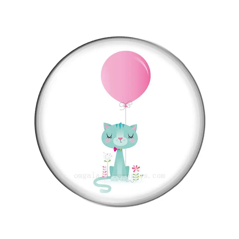 Новый воздушный шарик с анимационной картинкой утка кошка Животные 10 шт.