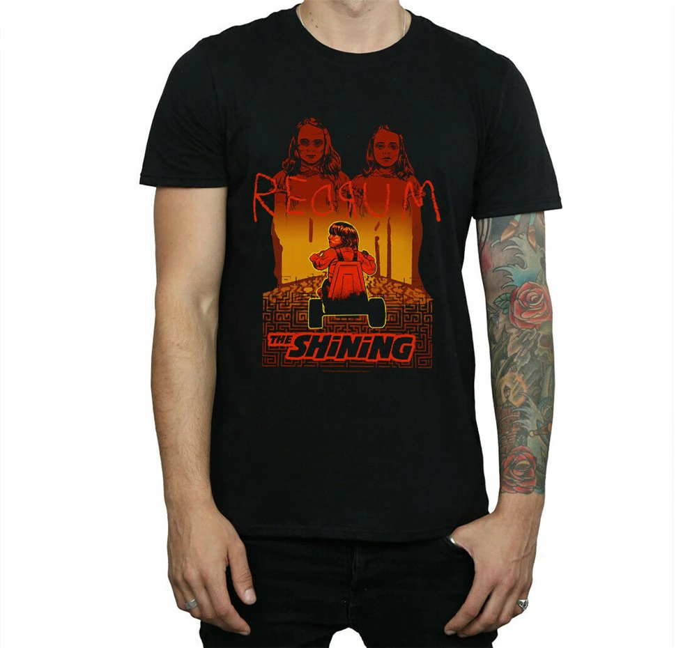 Футболка для Близнецов с надписью Shining Men'S Redrum футболка молодежи среднего