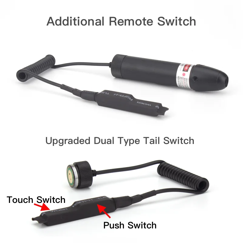 Набор для лазерного прицела тактический прицел красного и зеленого цвета с