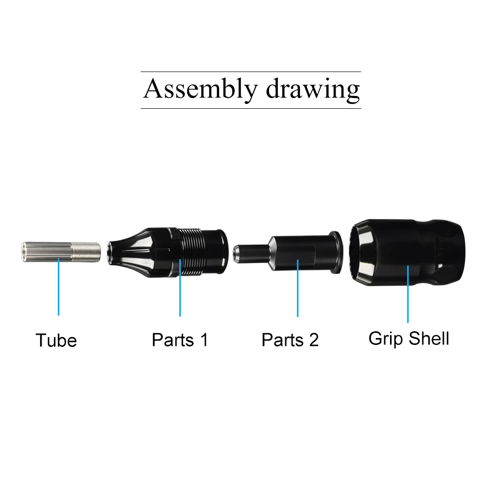 Adjustable Super SPARK Cartridge Tattoo Grip For Needle Cartridges Supply tattoo machine pen for Cartridge Tattoo Needles