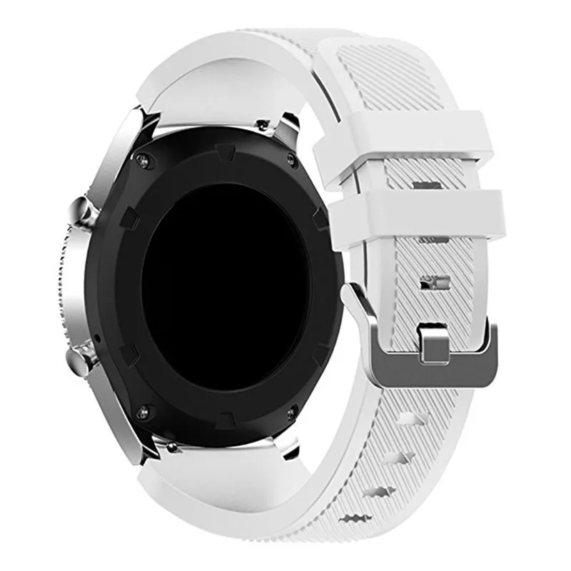 Ремешок 22 мм для samsung gear S3 Frontier/Classic/Galaxy Watch 46 мм/huawei Watch GT 46 мм/Ticwatch pro/S2/E2 силиконовый спортивный ремешок