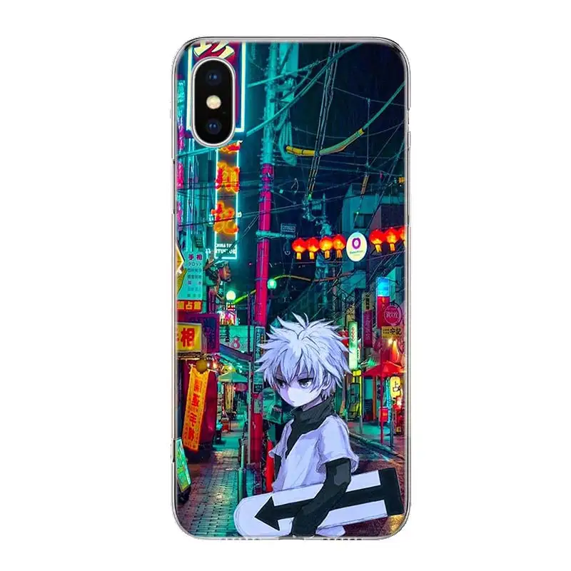 Anime Hunter x Hunters Anime Cover Phone Case For iPhone 11 14 Pro Max 13 12 Mini 6 X 8 6S 7 Plus XS + XR 5S SE Art Coque Cell