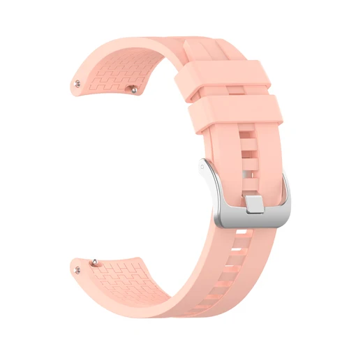 pink 22 мм ремешок для часов gear S3 frontier Galaxy watch 46 мм ремешок для huawei watch GT 2 46 мм samsung amazfit gts браслет для часов - Цвет ремешка: pink