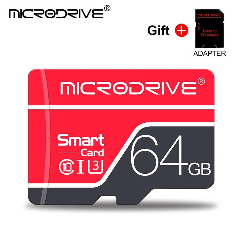 64 ГБ Новая карта памяти micro sd карта 256 ГБ 128 Гб 64 ГБ 32 ГБ 16 ГБ 8 ГБ 4 ГБ класс 10 Мини карта памяти TF cartao de memoria - Емкость: 64 ГБ