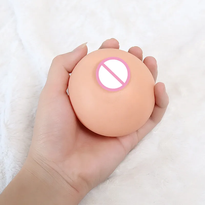 Bdsm Erotic Accessories of Simulation Breast Soft Silicone Big Boobs Sex Masturbation Toys for Male Stress Reliever |