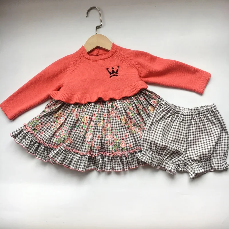 Коллекция 2019 года осенняя испанская детская одежда свитер с длинными рукавами