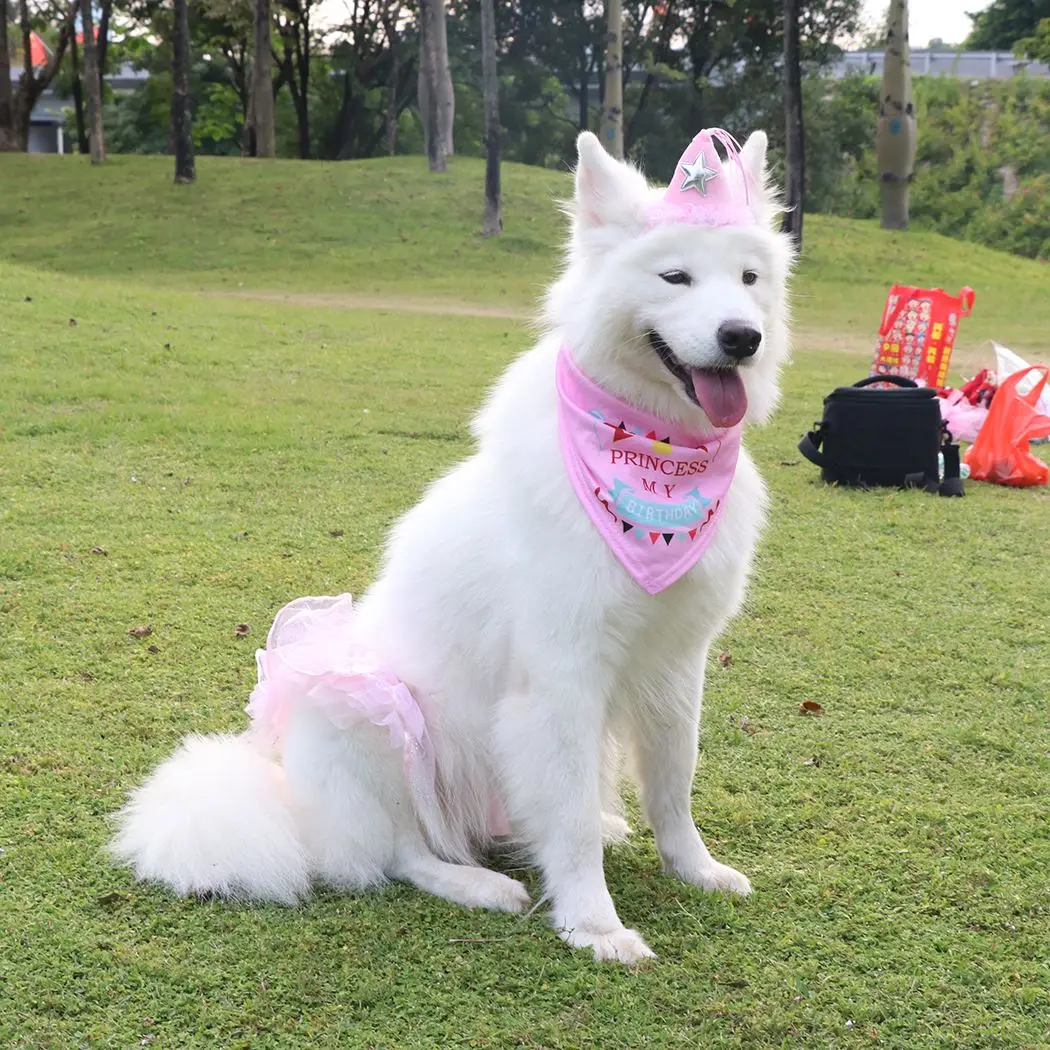 1 шт. модная бандана для домашних животных с буквенным принтом нагрудник ошейник