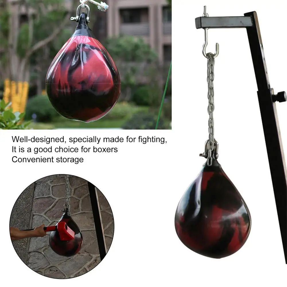 

Наполняемый водой боксерский мяч полиуретановая груша боксерская сумка тренировочный скоростной боксерский мяч для тренировок скоростно...