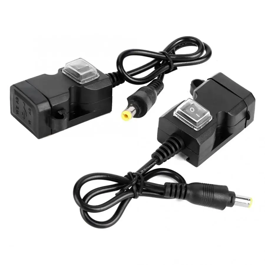 12 V-24 V мотоциклов быстро Зарядное устройство TF Micro SD мобильный телефон Dual USB