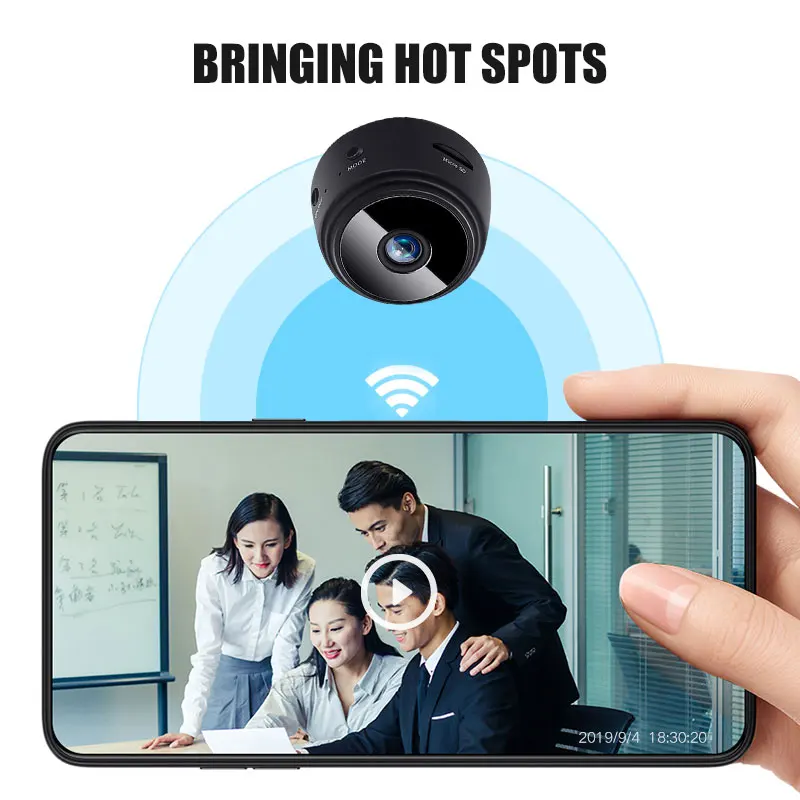 720PHD Mini IP WIFI Camera Camcorder Wireless Home Security DVR Night Vision Recorder Mini Surveillance Cameras Little Stars App