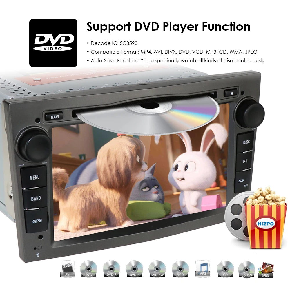 Hizpo PX5 2 Din Octa Core " Android 8,0 автомобильный dvd-радиоплеер для Opel Astra Vectra Antara Zafira Corsa gps Navi Wi-Fi и Bluetooth