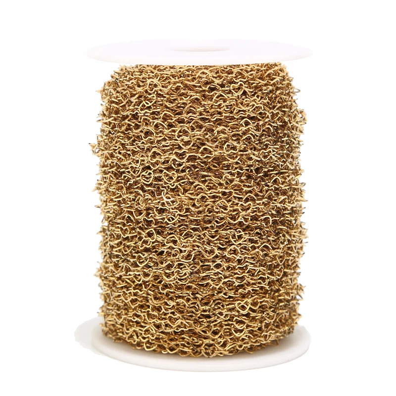 Цепочка Из Нержавеющей Стали 1 м 2 5 ширина 4 мм цепочки с сердечком | Украшения и