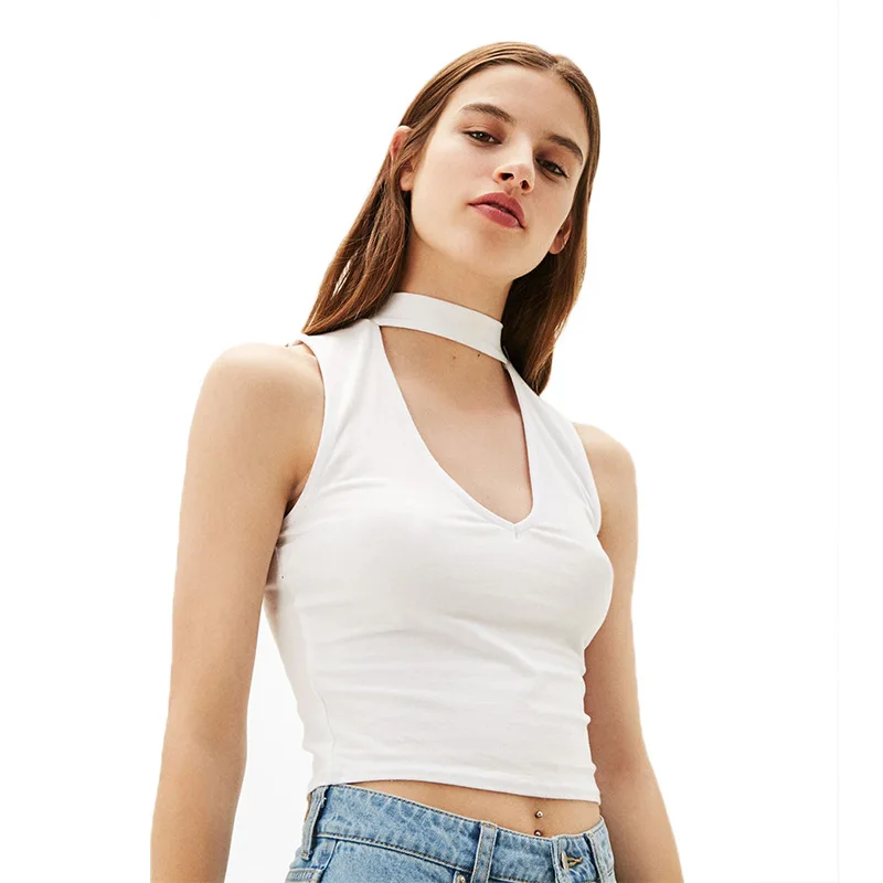 Пикантные укороченные топы Женская одежда 2021 летняя майка из хлопка женские