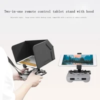 remote controller tablet holder with sun hood neck strap adjustable angle for dji mavic air 2minipro2airspark accessories